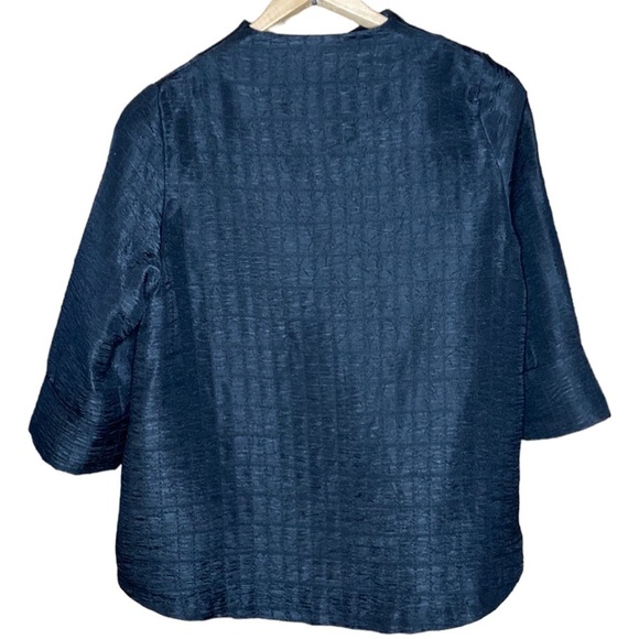 IC by Connie Kay | Black Jacket Single Button Asymmetrical Hem L - Picture 2 of 4